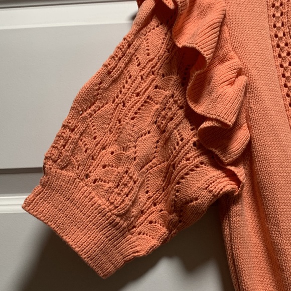 Fashionable crochet sweater dress - Picture 6 of 7